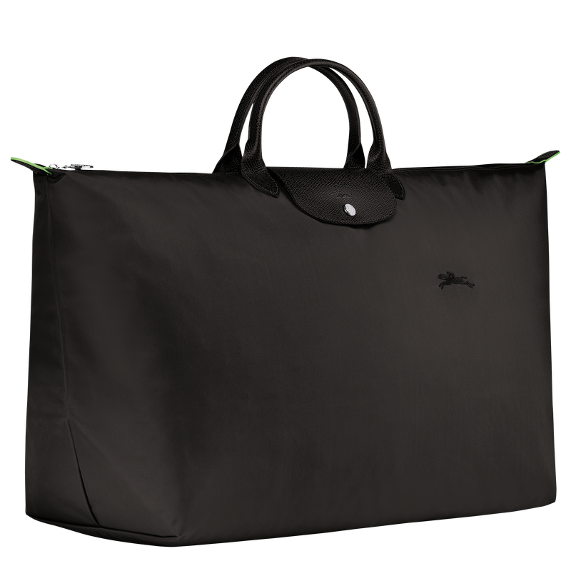 Le Pliage Green M Travel bag , Black - Recycled canvas  - View 3 of  6