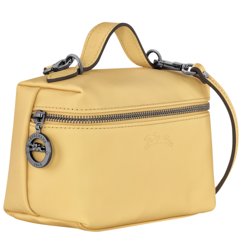 Le Pliage Xtra XS Vanity , Wheat - Leather - View 3 of  5