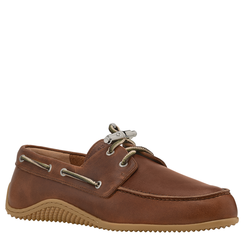 Longboat Loafer , Cognac - Leather  - View 2 of  4
