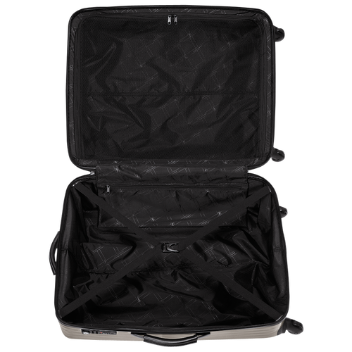 Wheeled suitcase, 112 Grey Wheeled suitcase, 112 Grey, hi-res