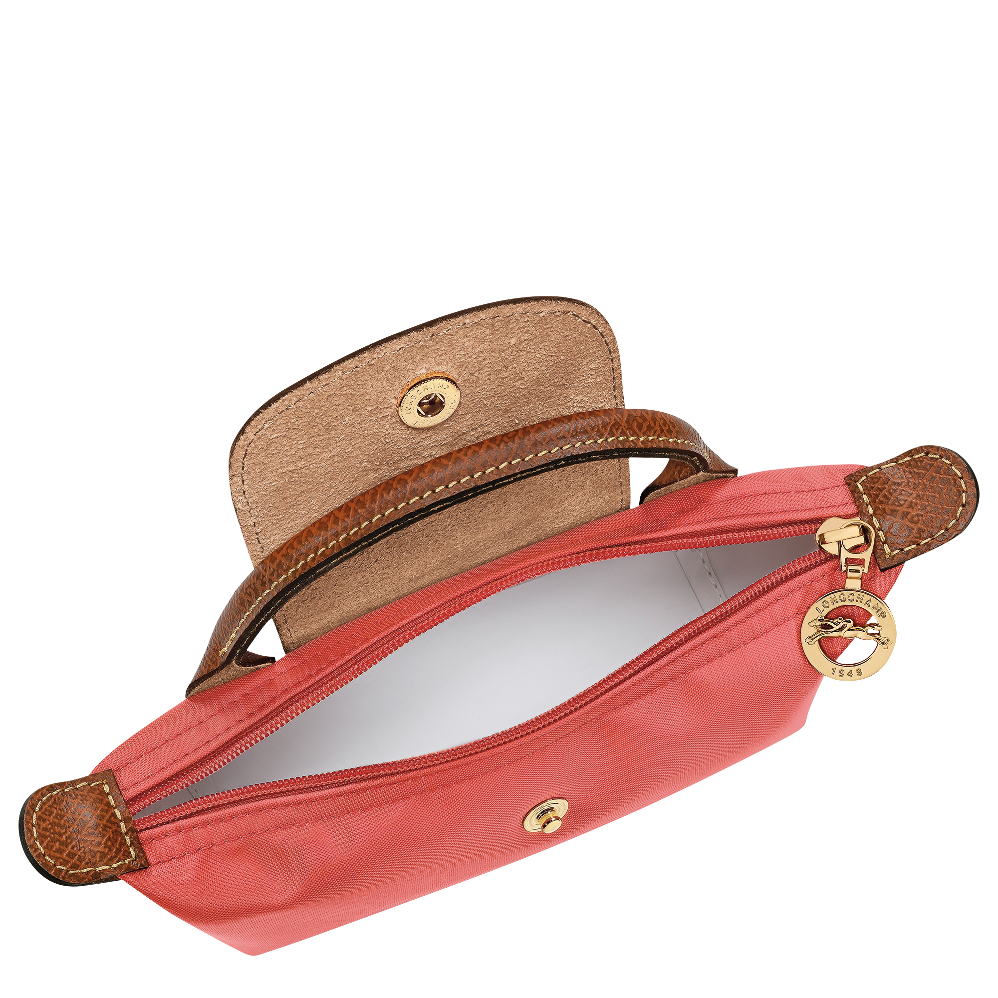 Le Pliage Original Pouch with handle, Strawberry