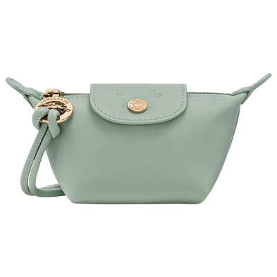 Le Pliage Xtra 零錢包 , 青瓷綠色 - 皮革