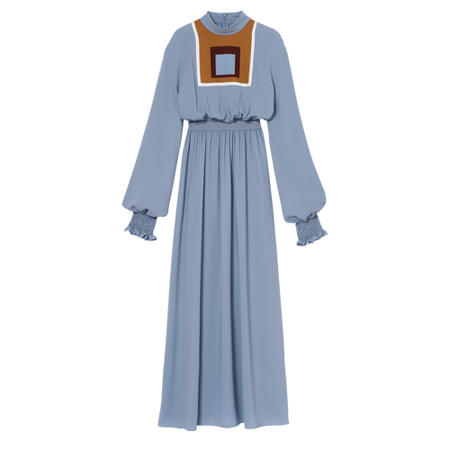 Langes Kleid Herbst Winter 2020 Kollektion Fur Den Laufsteg Wolkenblau 60588visp32t36 Longchamp De