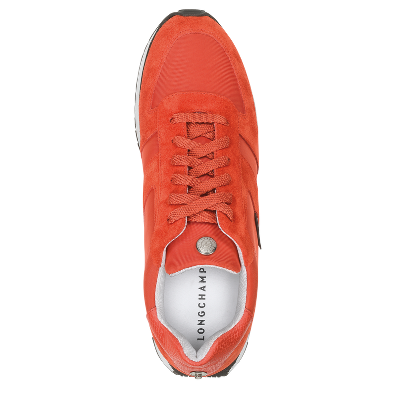 Le Pliage Green Sneakers , Tomato - Leather  - View 6 of  6