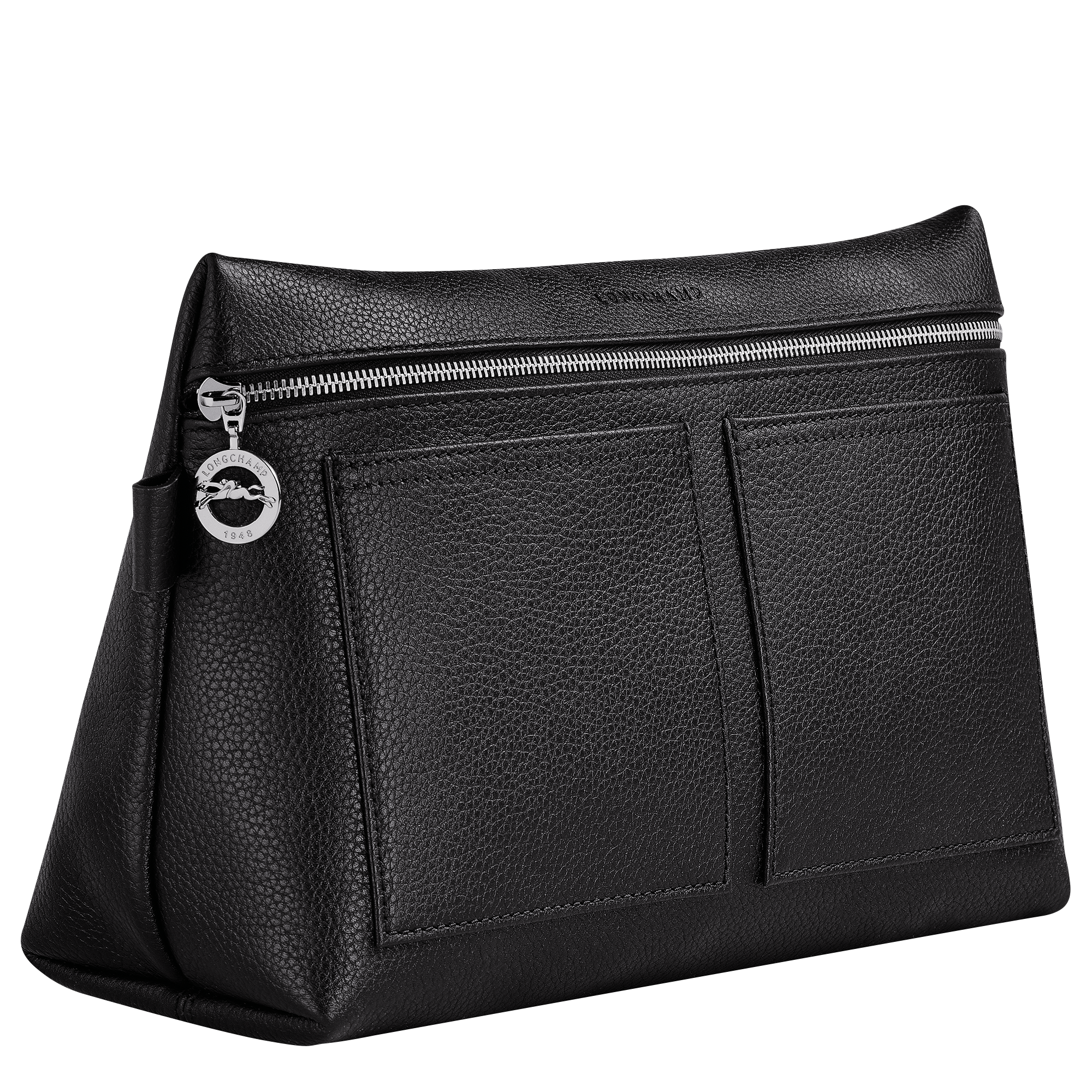 Le Foulonn&eacute; Kulturbeutel, Schwarz