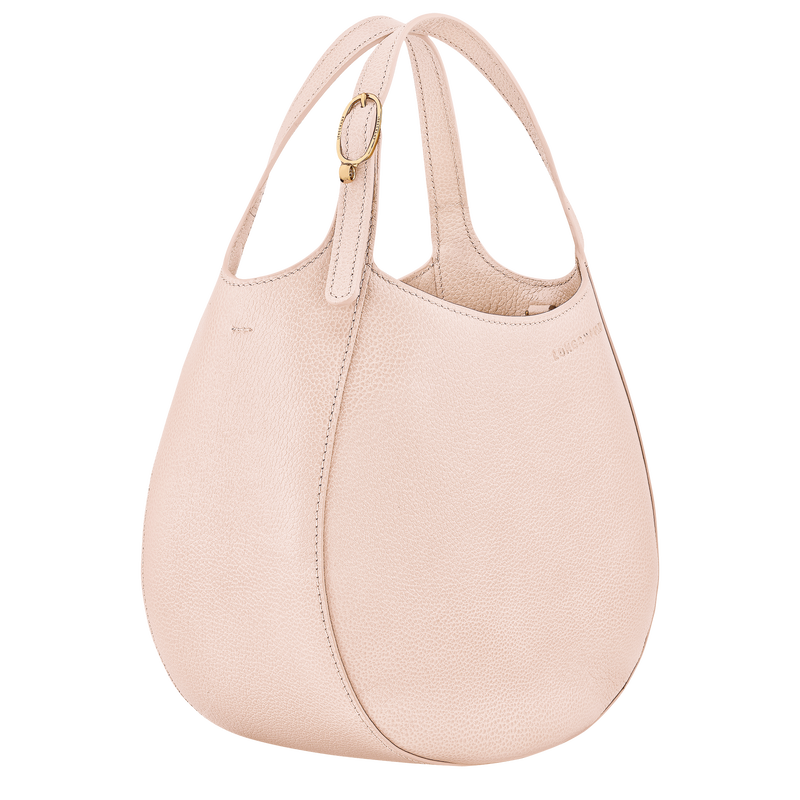 Le Foulonn&eacute; S Handbag , Cream - Leather  - View 3 of  7
