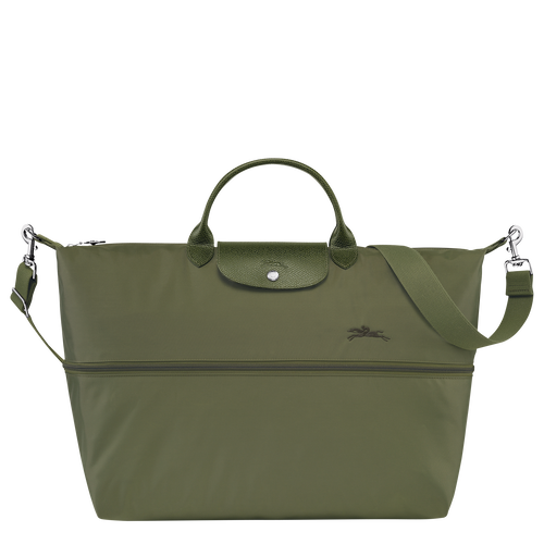 Le Pliage Green Travel bag expandable , Forest - Recycled canvas - View 6 of  7