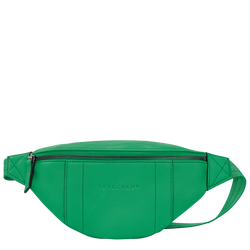 Longchamp 3D Gordeltas S , Groen - Leder