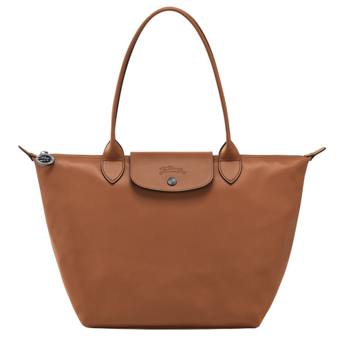 Le Pliage Xtra Shopper M , Cognac - Leder - Weergave 1 van  6