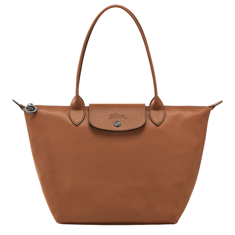 Le Pliage Xtra Shopper M , Cognac - Leder  - Weergave 1 van  6