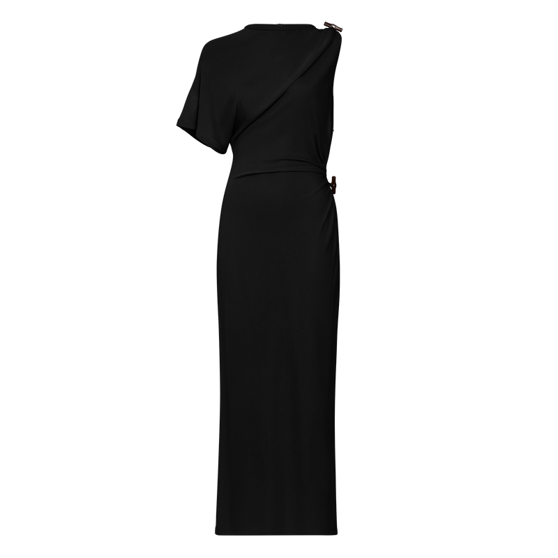 Dress , Black - Crepe jersey  - View 1 of  1