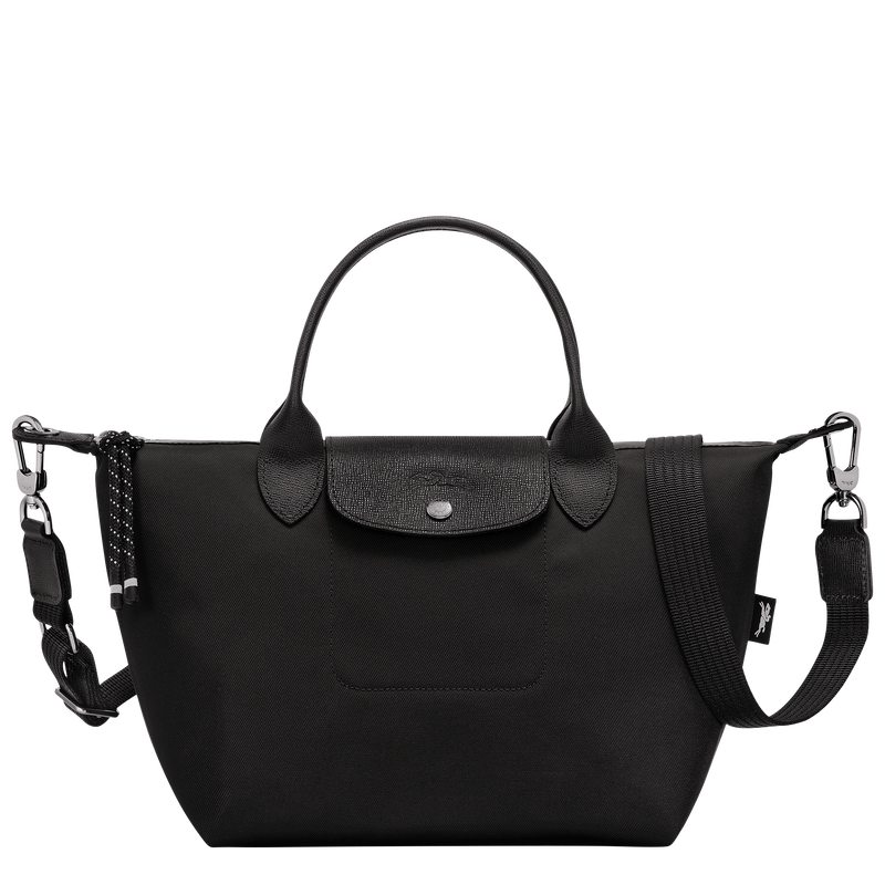 Le Pliage Energy S Handbag , Black - Recycled canvas  - View 1 of  6