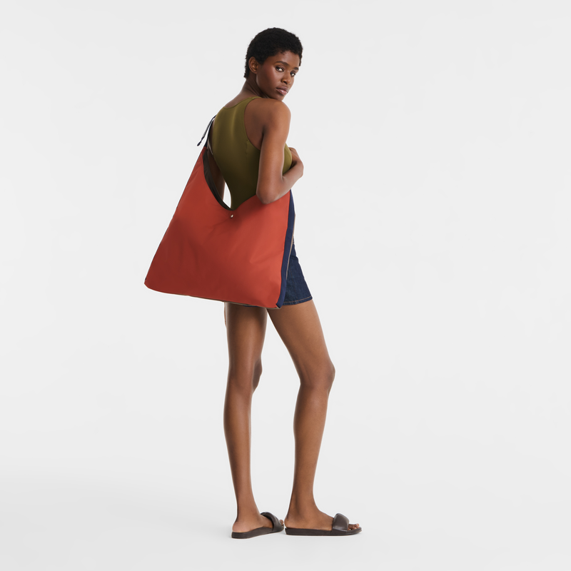 Re-Play Shoulder bag , Chestnut/Terra 3 - Canvas  - View 5 of  5