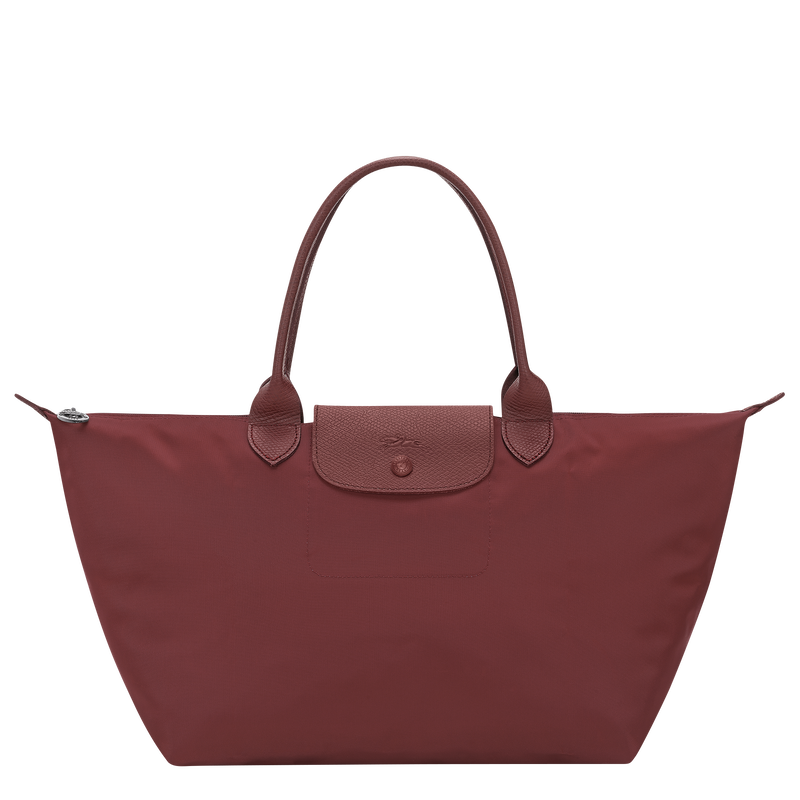 Le Pliage One L Handbag , Burgundy - Canvas  - View 1 of  6