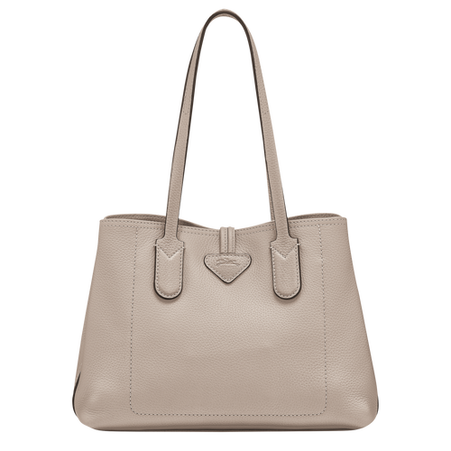 Le Roseau Essential M Tote bag , Clay - Leather - View 4 of 6