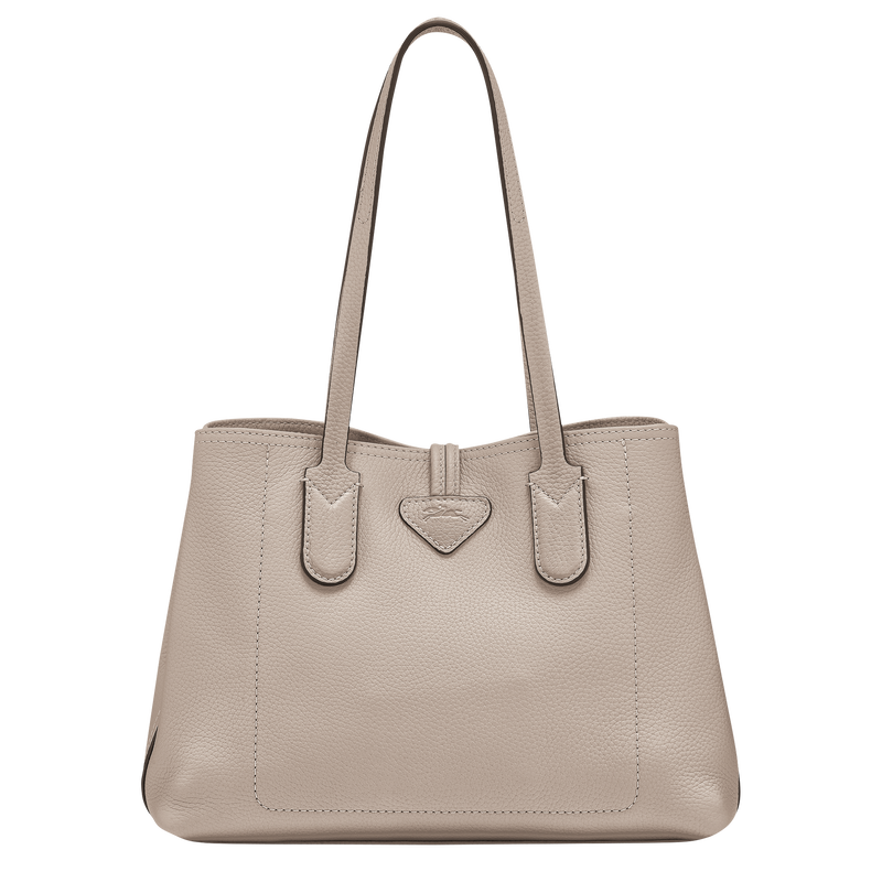 Le Roseau Essential M Tote bag , Clay - Leather  - View 4 of 6