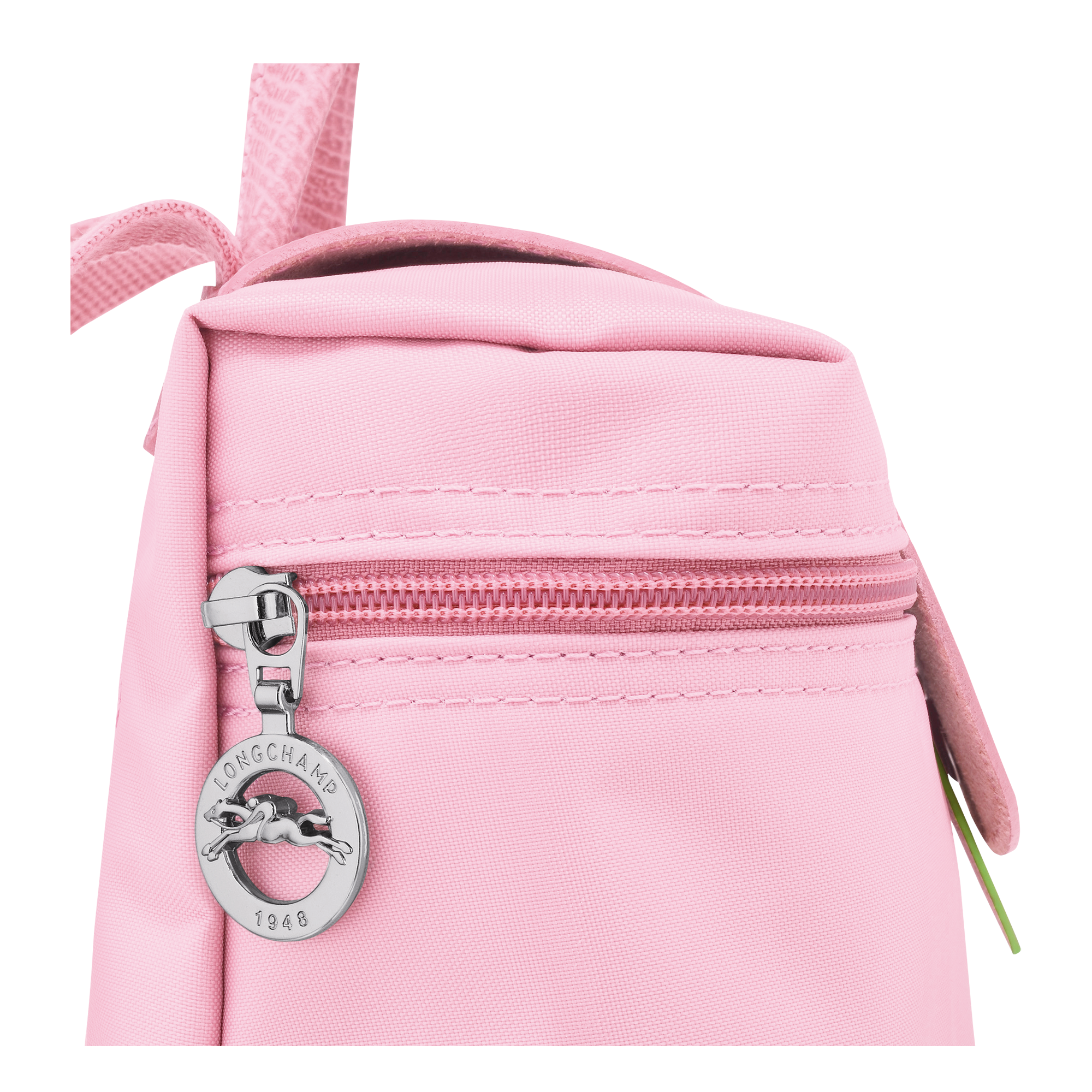 Le Pliage Green M Handbag Pink - Recycled canvas (L1623919P75)