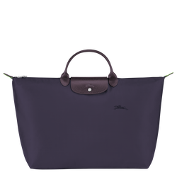 Le Pliage Green 旅行袋 S , 藍莓色 - 再生帆布