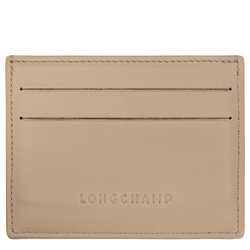 Le Roseau Card holder , Root - Leather