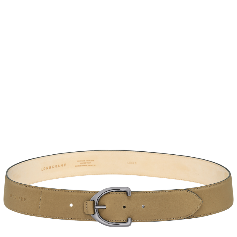 Ceinture femme Longchamp 3D Cuir Tabac Longchamp LU