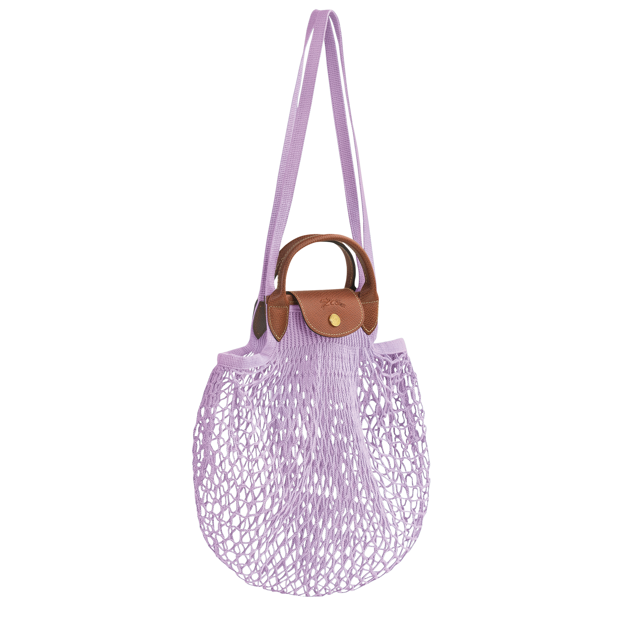 Le Pliage Filet Mesh bag L, Lilac