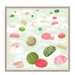 Silk scarf 90