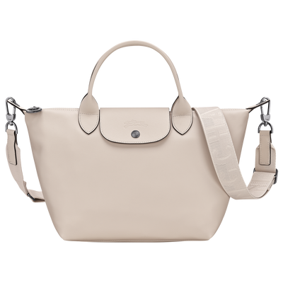 Le Pliage Xtra 手提包 S , 白紙色 - 皮革
