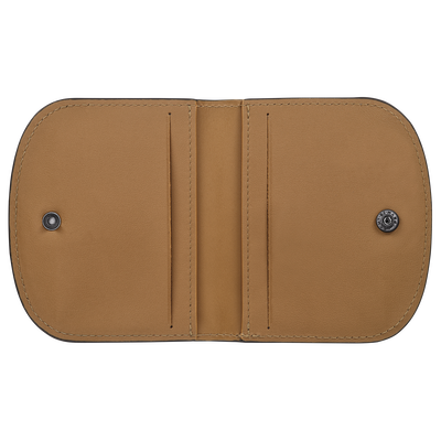 Karten-Etui Le Pliage Xtra , Leder - Tabak