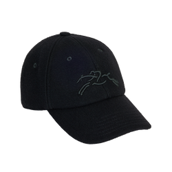 Cap , Black - Knit