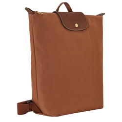 Le Pliage Original M Backpack , Cognac - Recycled canvas
