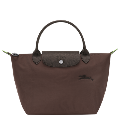 Sac &agrave; main S Le Pliage Green , Toile recycl&eacute;e - Moka