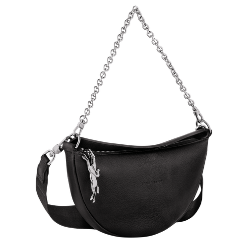 Smile S Crossbody bag , Black - Leather - View 3 of  7