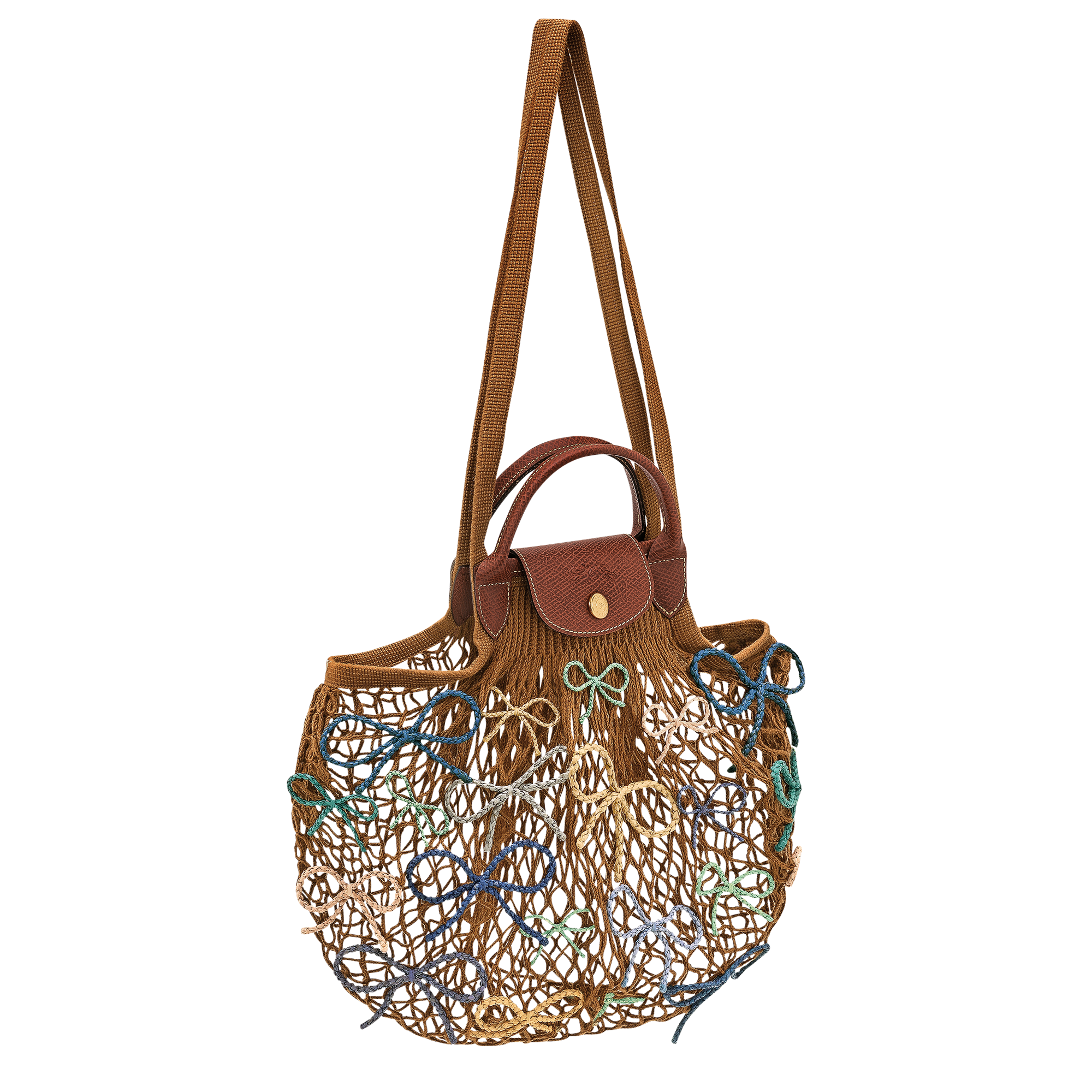 Le Pliage Collection Borsa in rete L,  Tabacco