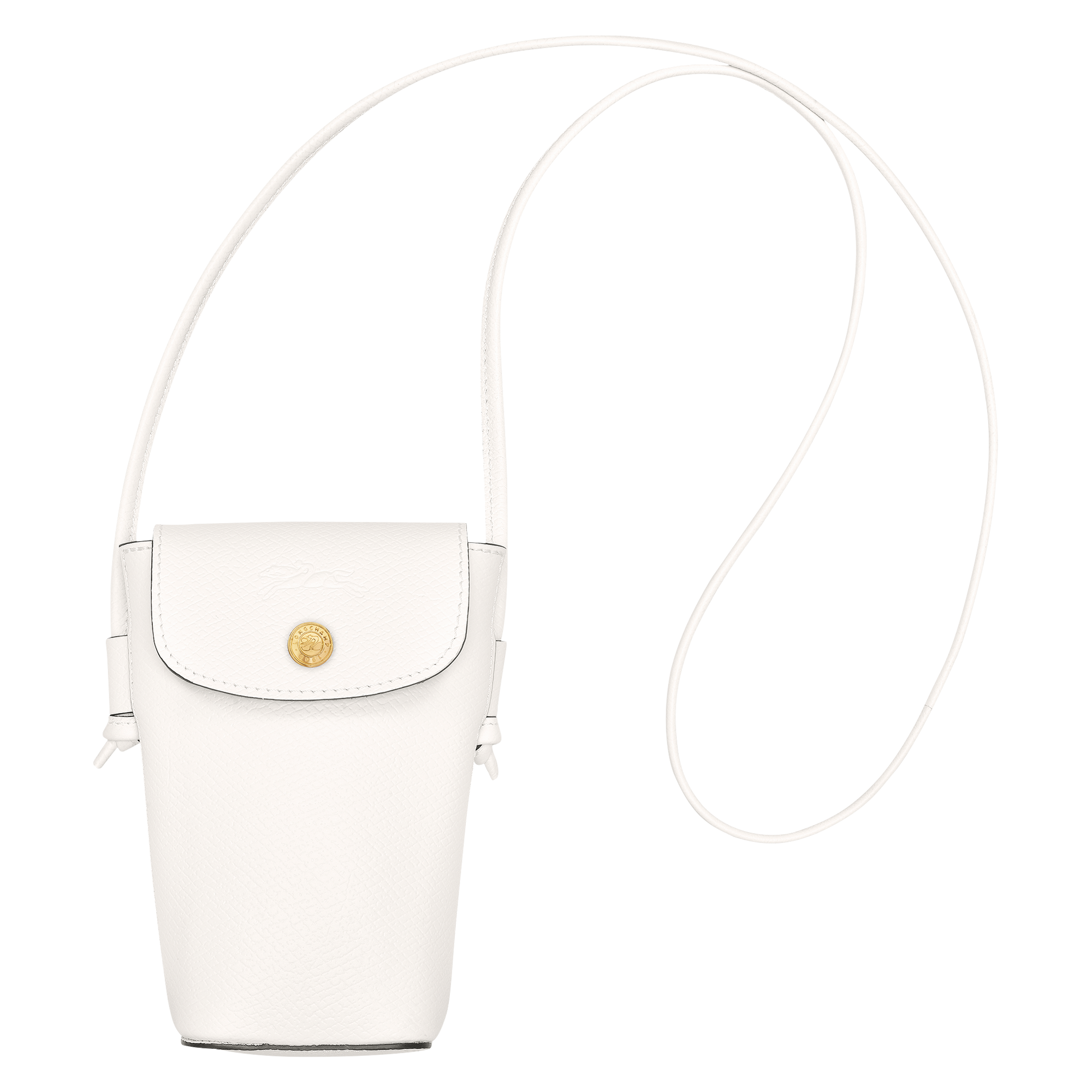 Phone case with leather lace, White - View 1 of
2 - zoom in Épure Phone case with leather lace, White