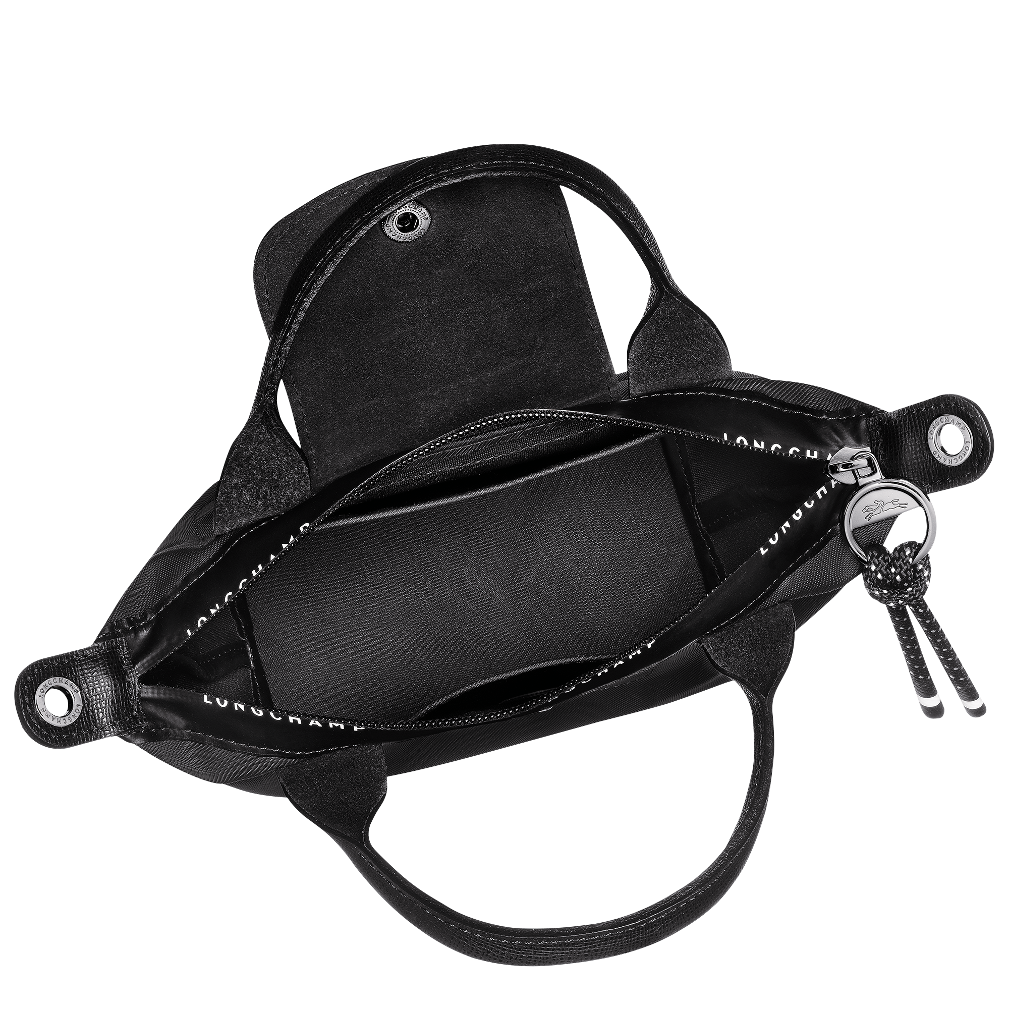 Le Pliage Energy Handtasche XS, Schwarz