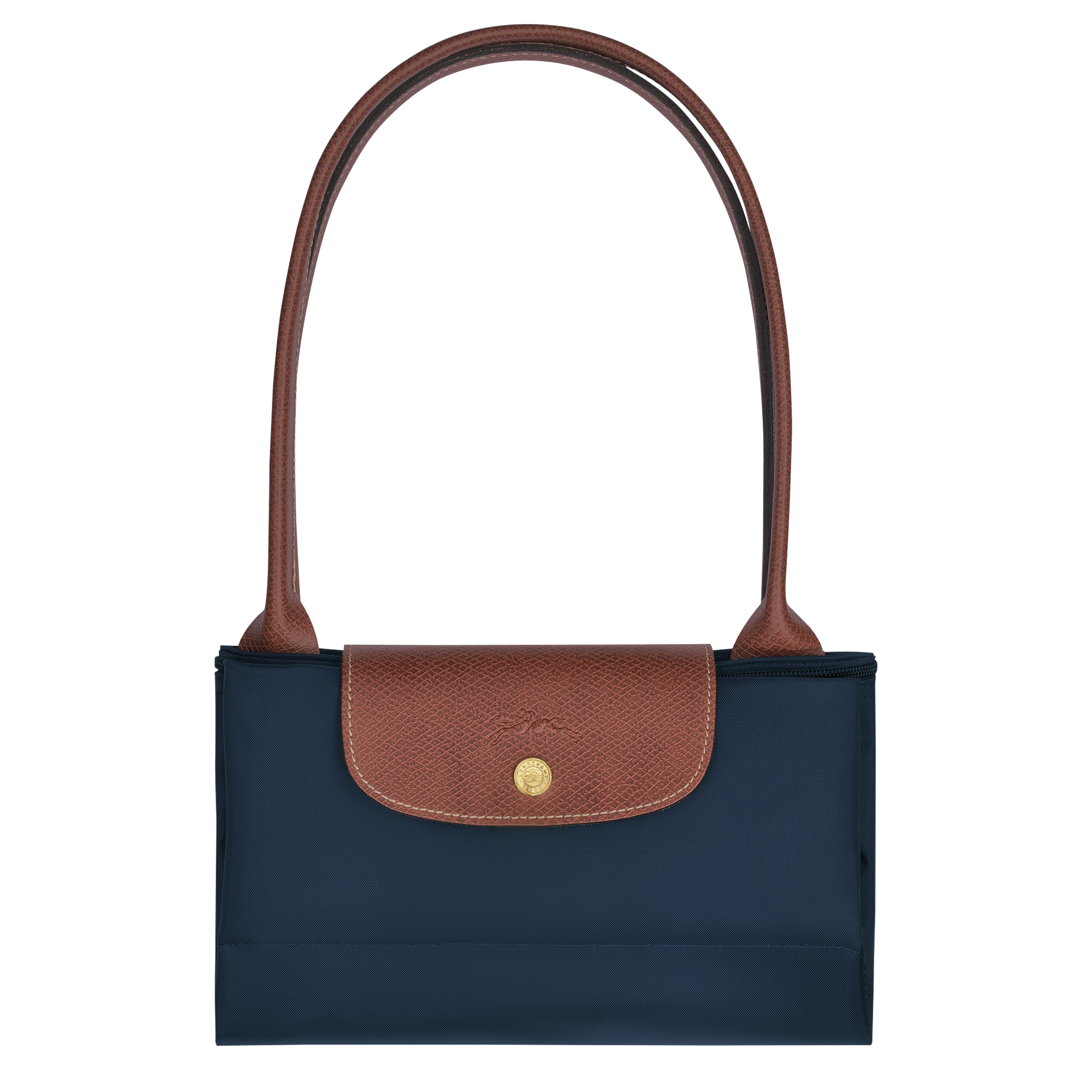 Le Pliage Original Bolso de hombro L, Azul Marino