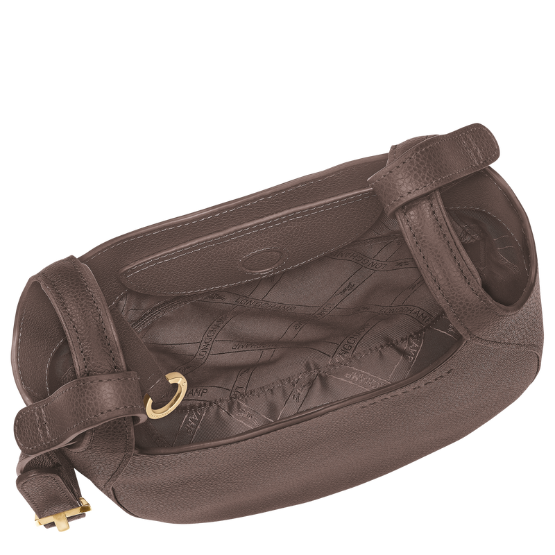 Le Foulonn&eacute; S Crossbody bag , Taupe - Leather  - View 5 of  6