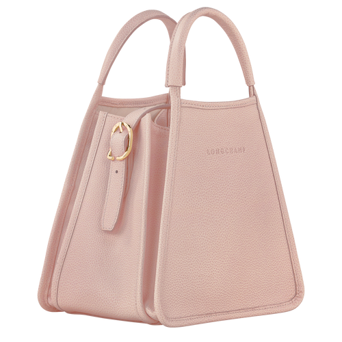 Le Foulonne S Handbag Nude Leather Longchamp GB