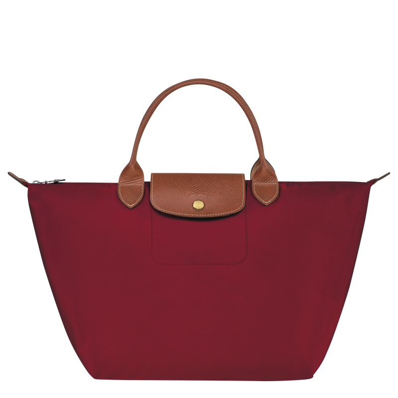 Le Pliage Original M Handbag , Red - Recycled canvas  - View 1 of 5