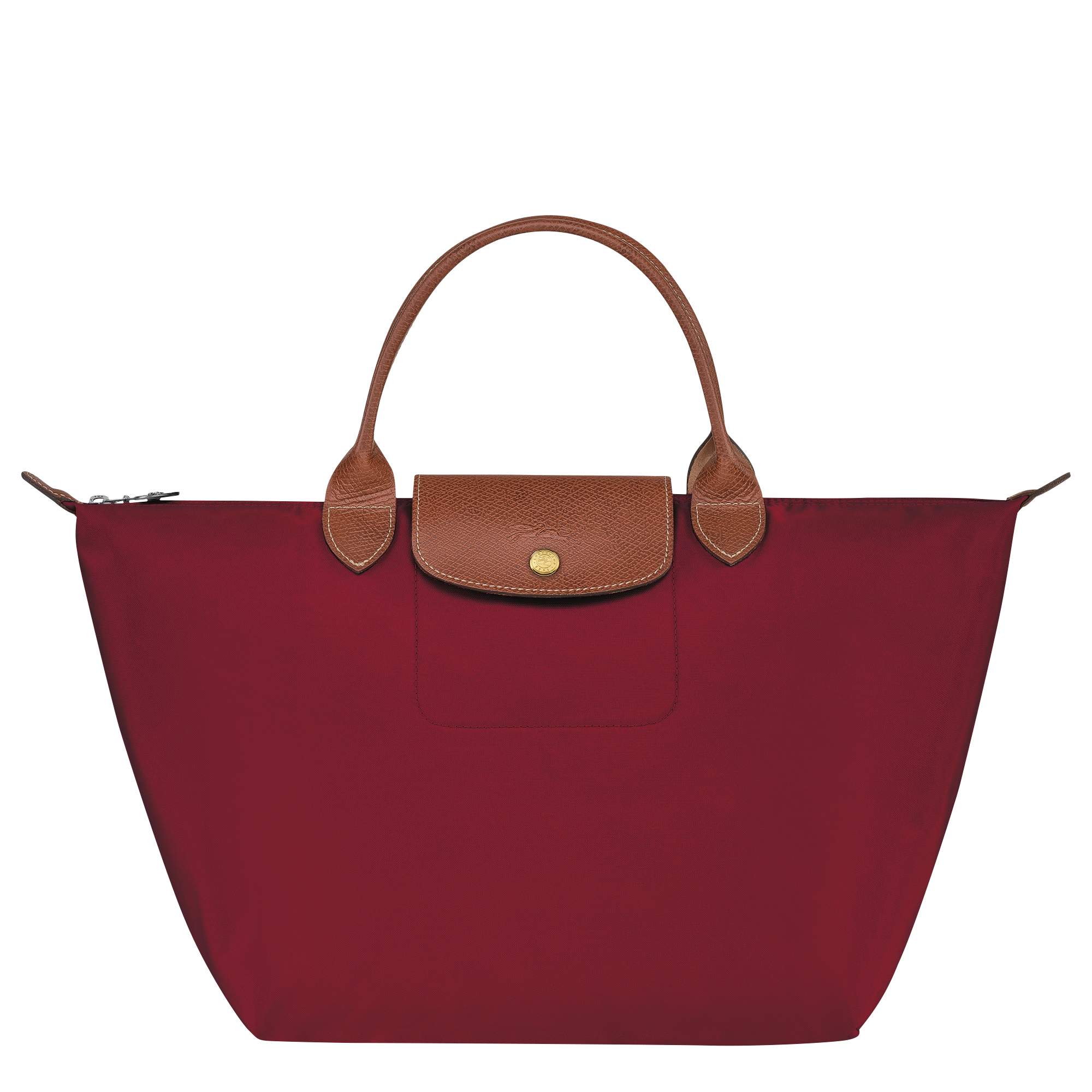 Le Pliage Original Sac à main M, Rouge