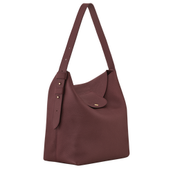 Le Cadence L Shoulder bag , Burgundy - Leather