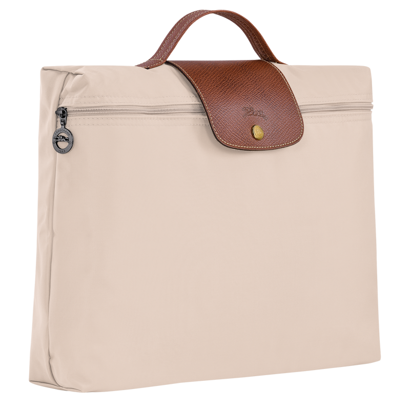 Le Pliage 原創系列 公事包 S , 白紙色 - 再生帆布  - 查看 3 6
