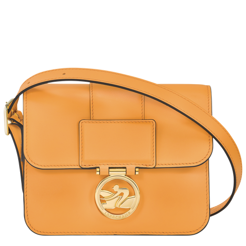 Box-Trot S Crossbody bag Apricot - Leather | Longchamp US
