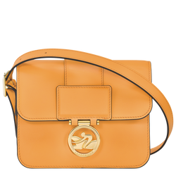 Box-Trot S Crossbody bag , Apricot - Leather