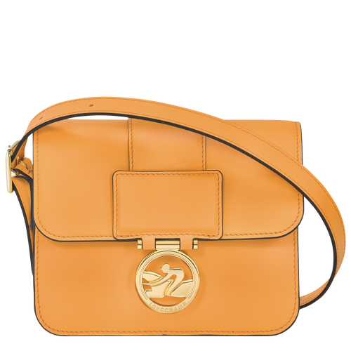 Box-Trot S Crossbody bag , Apricot - Leather - View 1 of  5
