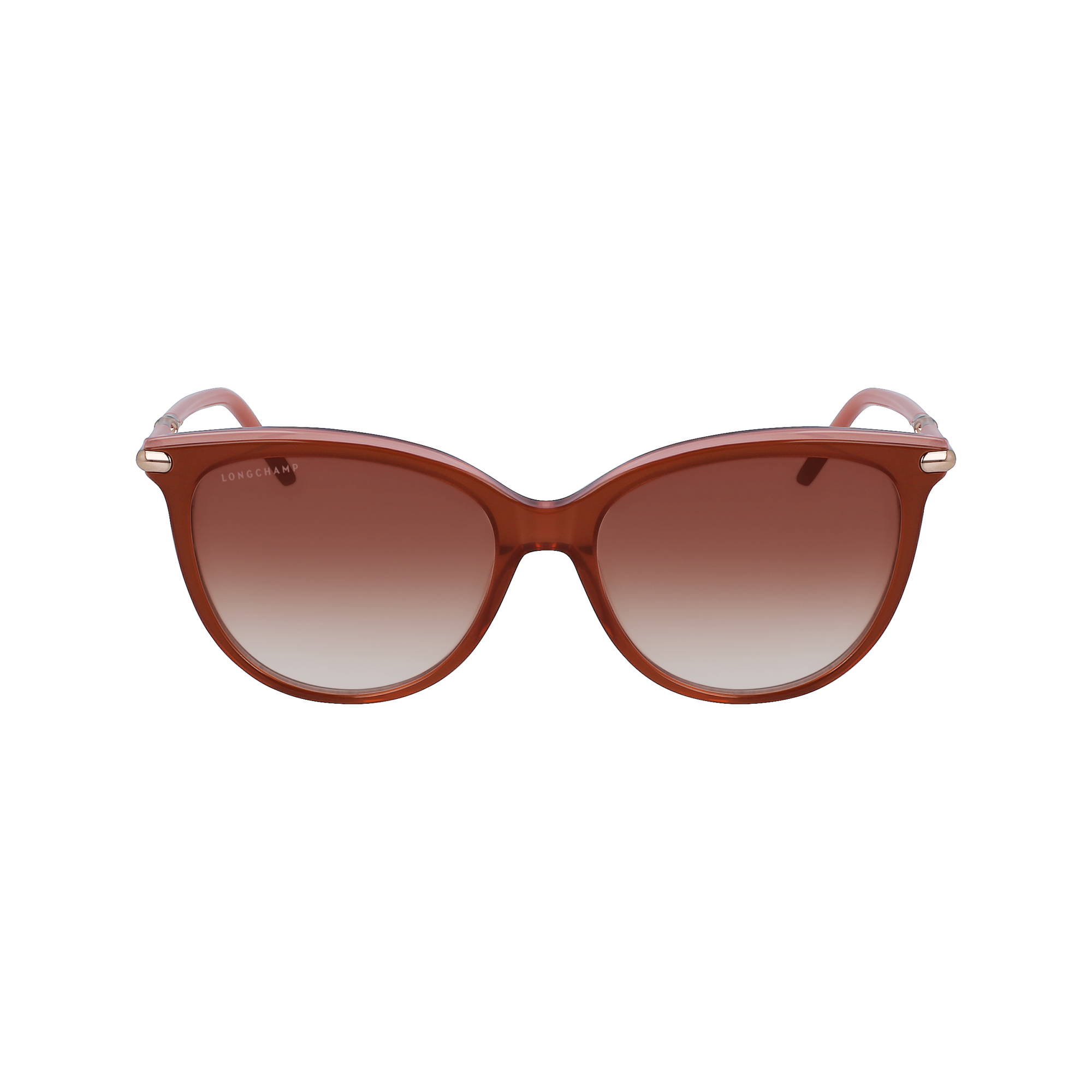 null Lunettes de soleil, Marron rose