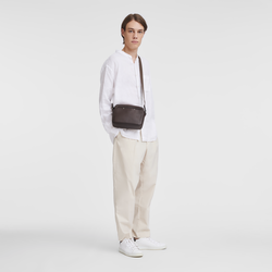Longchamp sur Seine Camera bag , Mocha - Leather