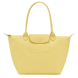 Le Pliage One M Tote bag , Lime - Recycled canvas