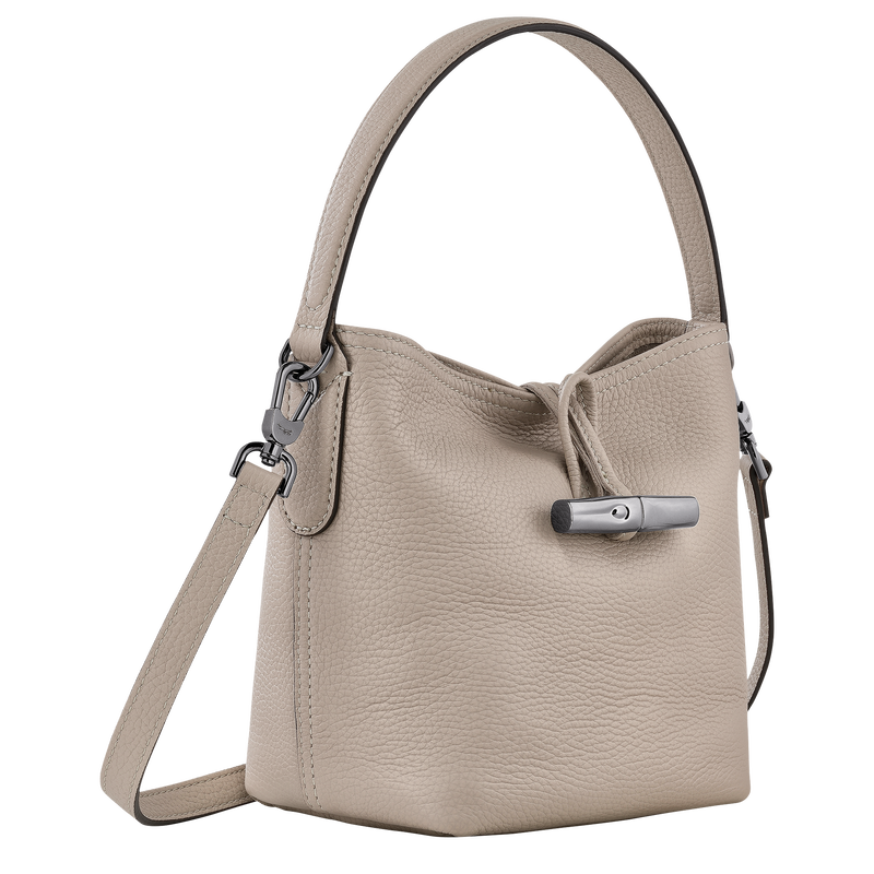 Le Roseau Essential XS Bucket bag , Clay - Leather  - View 3 of  6
