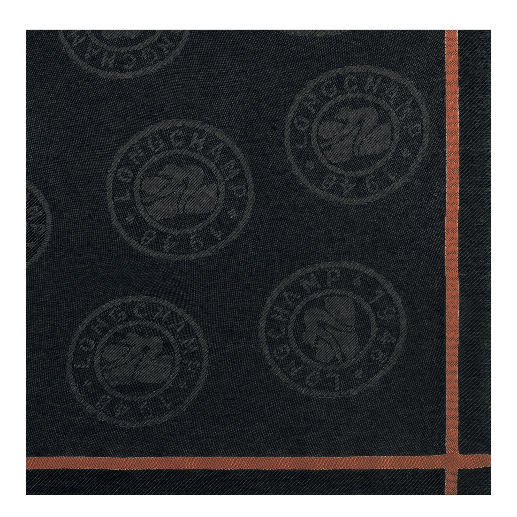 La M&eacute;daille Longchamp Shawl, Black